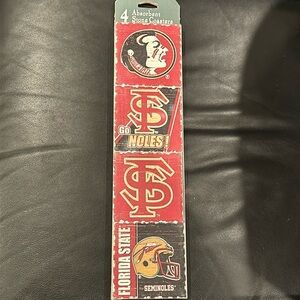 Florida State Seminoles new set of 4 absorbent stone coasters for the ACC Champs